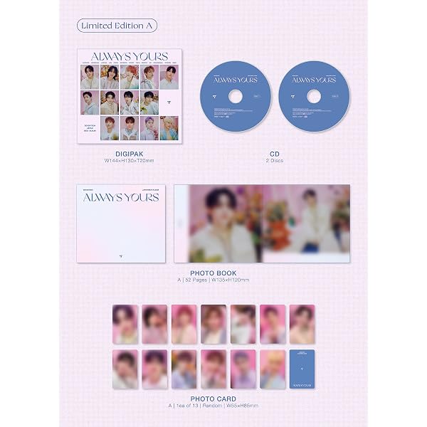 SEVENTEEN - ALWAYS YOURS[Limited Edition C] [2 CD + Book] - Amazon